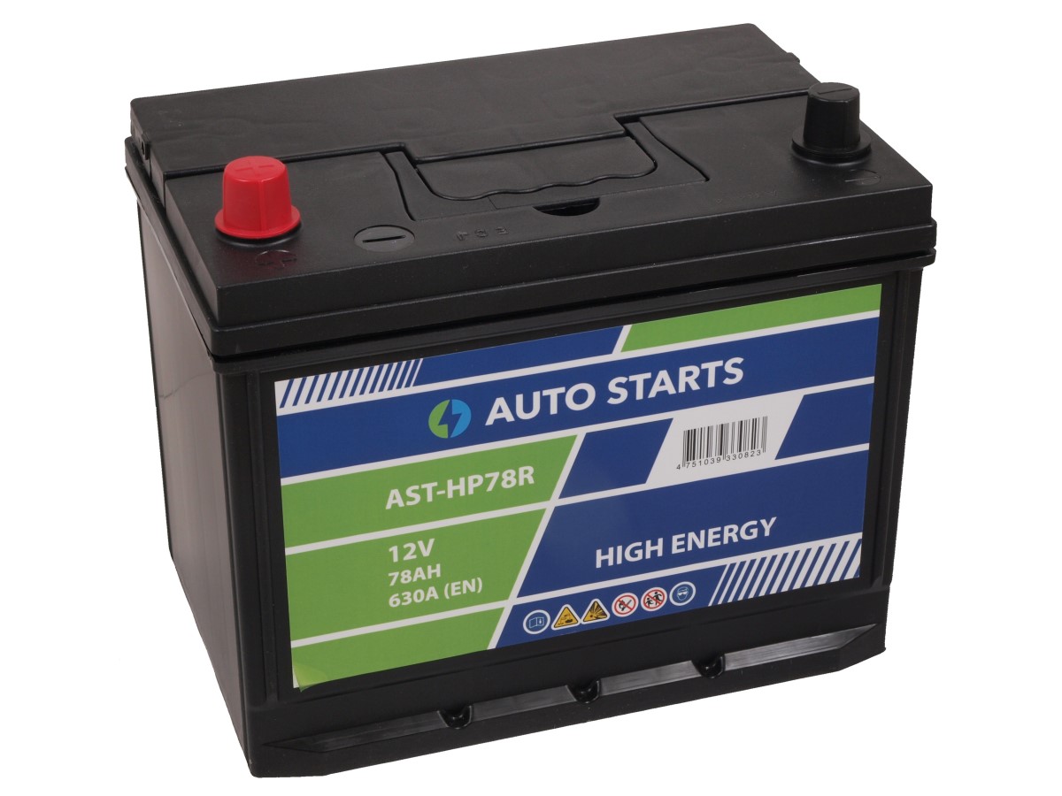 AUTO STARTS HIGH POWER JIS 12V 78Ah, 630A (EN)  260x173x225 1/1 EAN4751039330823